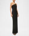 elodie asymmetric maxi dress