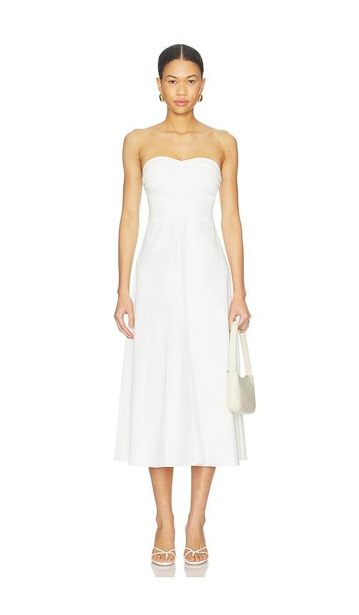 elodie the label anouk dress in white.