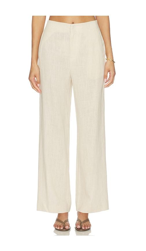 elodie the label carina pants in beige.