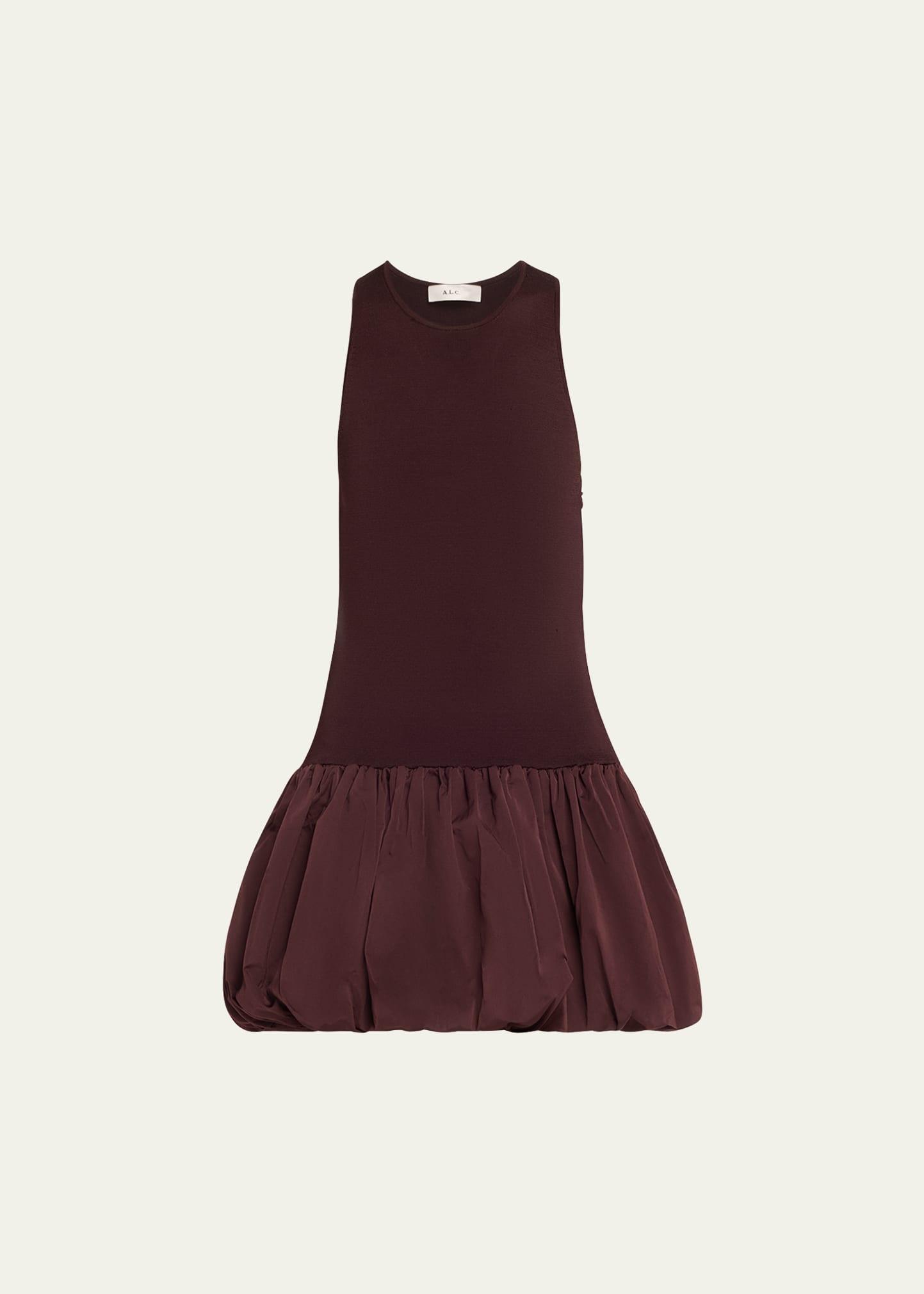 eloise drop-waist bubble mini dress