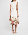 eloise floral print cotton twill dress