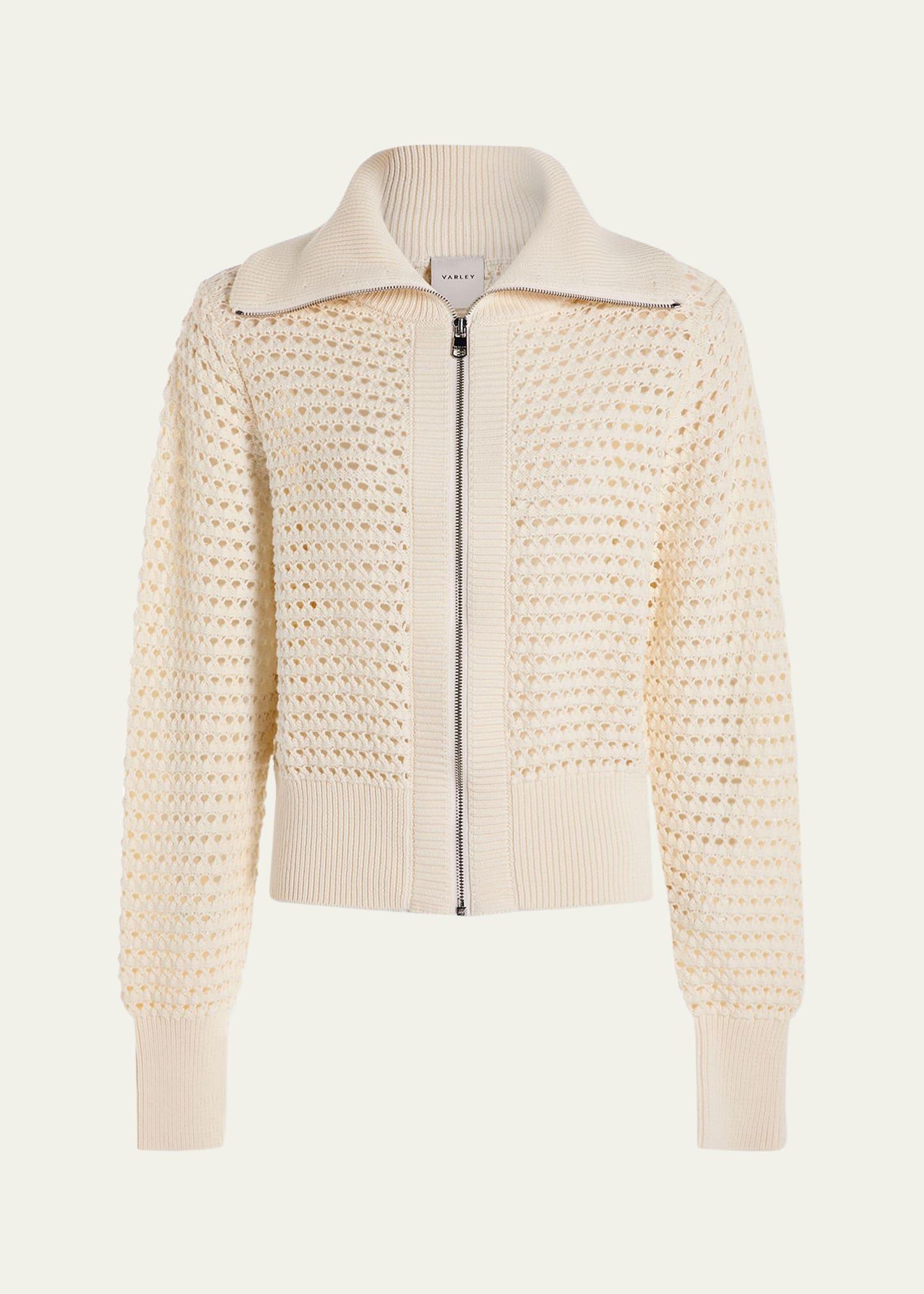 eloise full-zip knit jacket