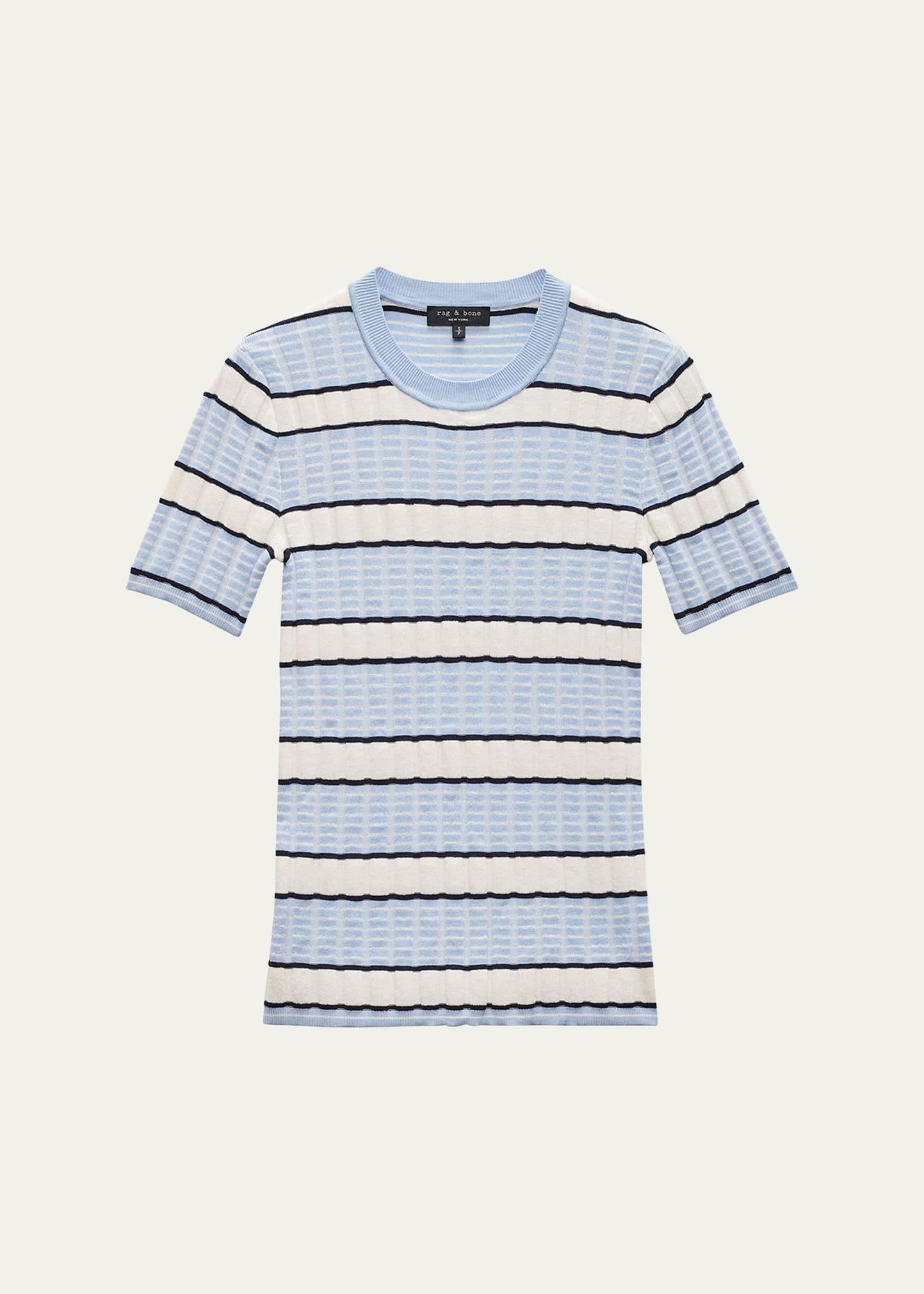 eloise stripe short-sleeve tee