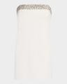elsie embellished strapless mini dress