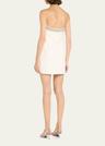 elsie embellished strapless mini dress