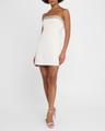 elsie embellished strapless mini dress