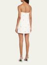 elsie strapless jewel-embellished mini dress