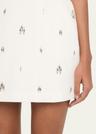 elsie strapless jewel-embellished mini dress