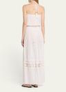 elyse crochet halter maxi dress