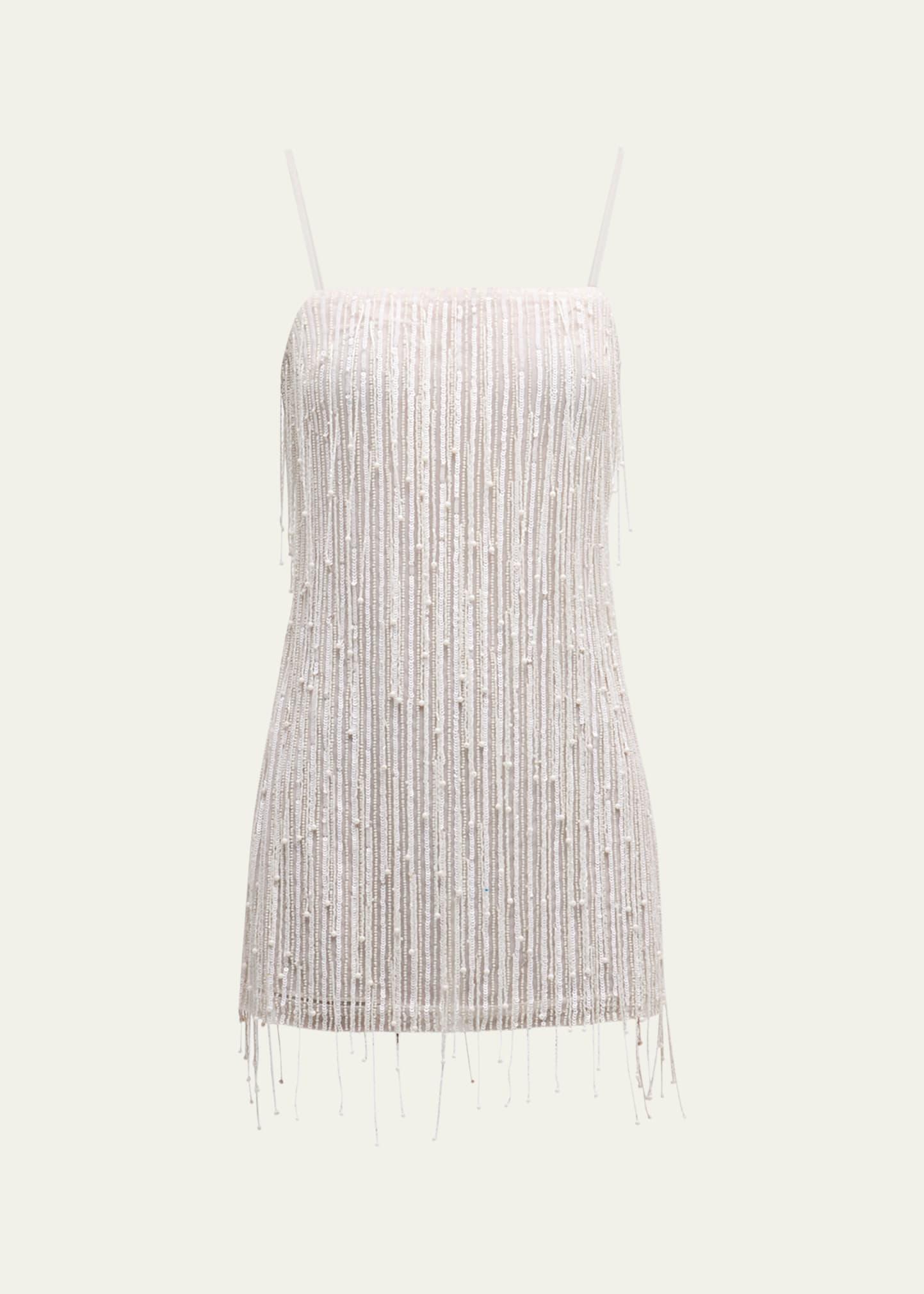 elyse embellished mini dress