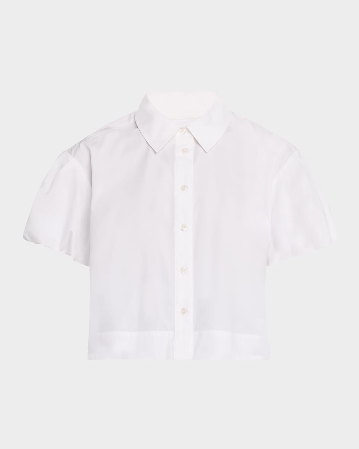 elza puff-sleeve top
