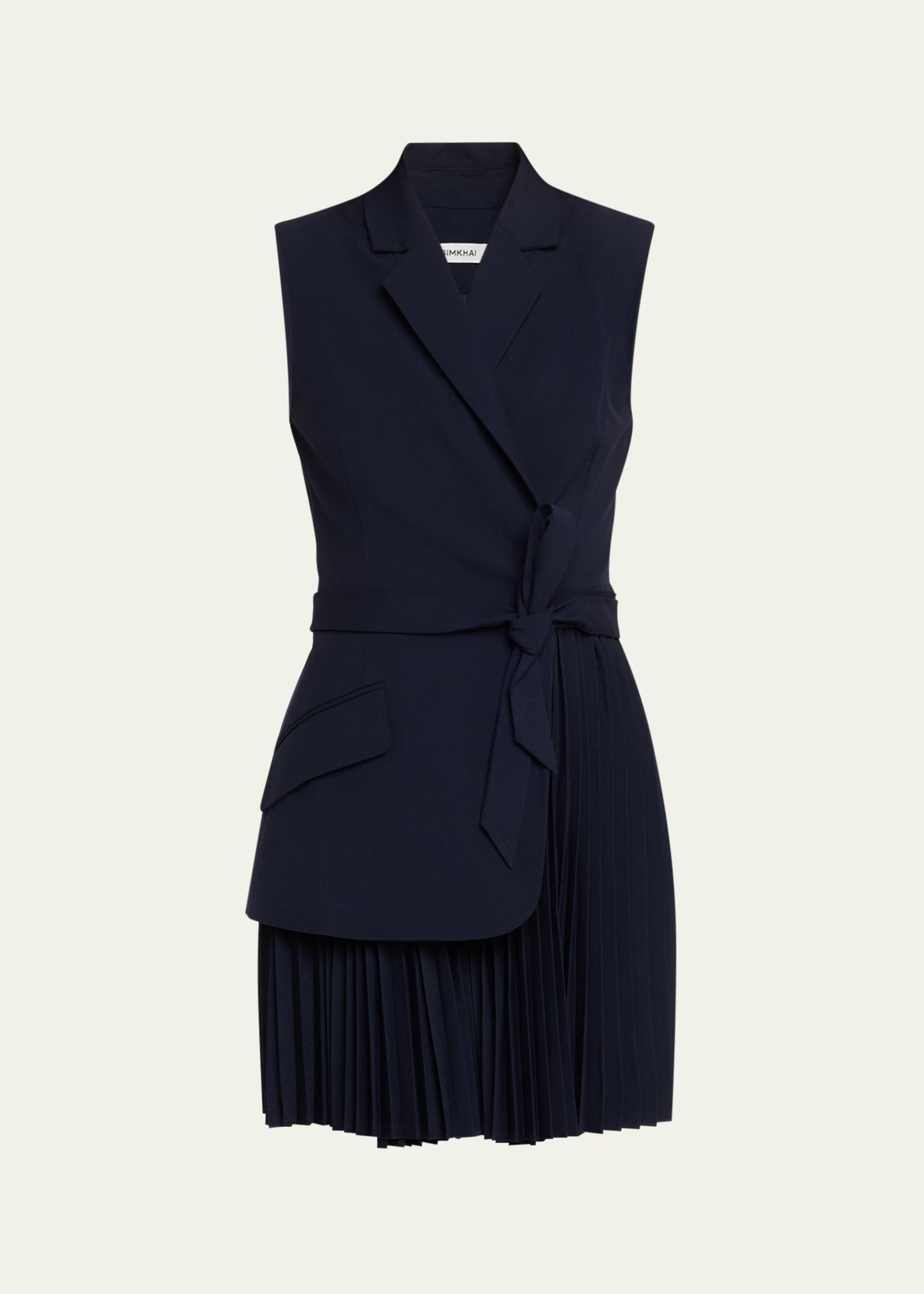 eman sleeveless mini dress