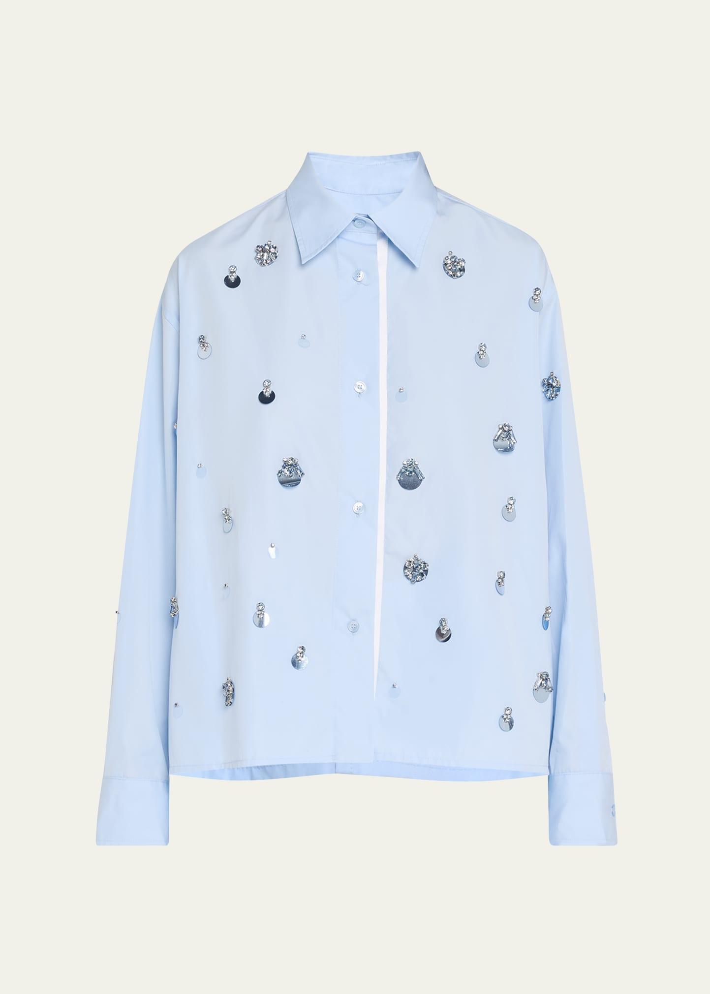 embellished classic shirt