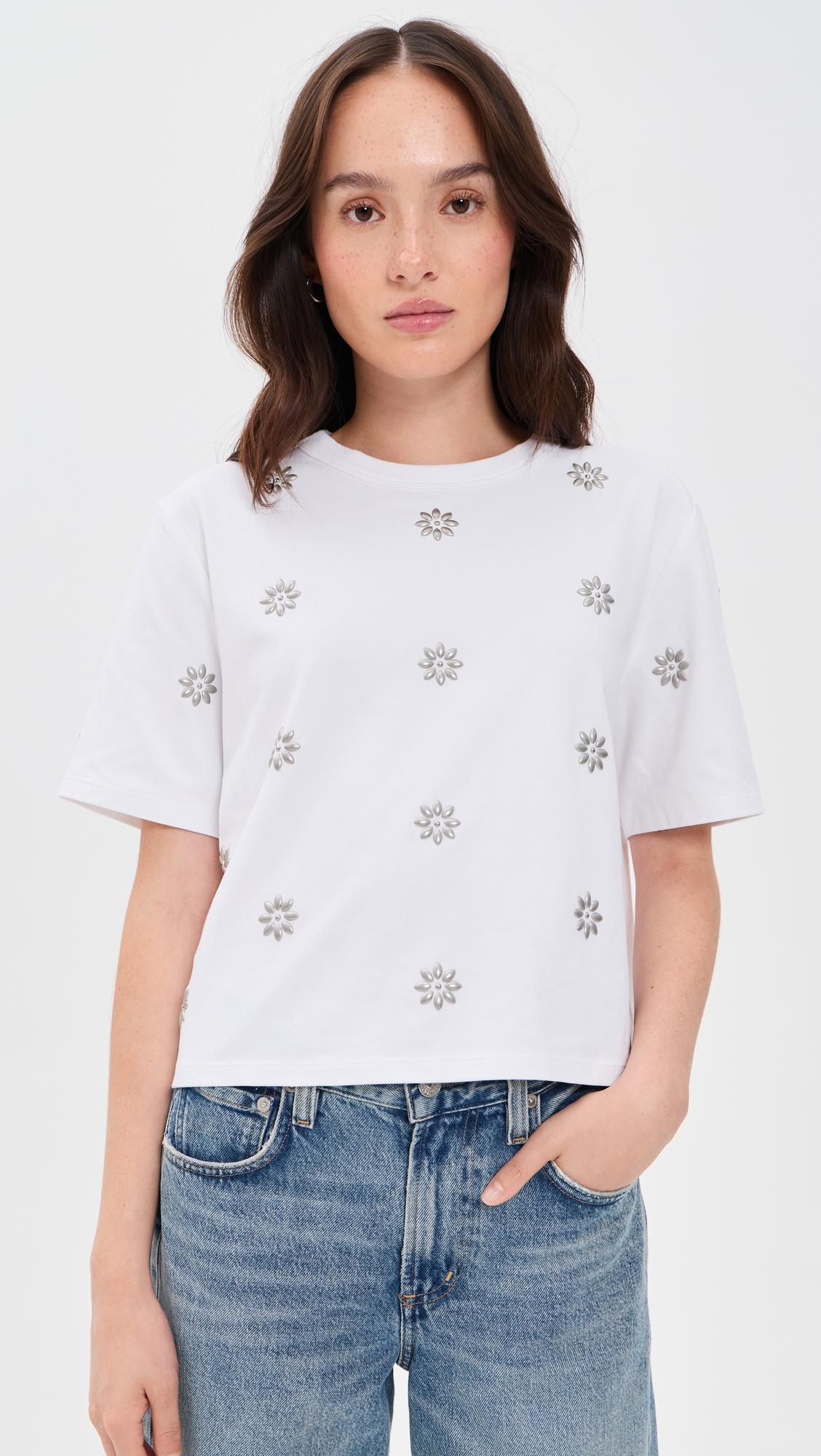 embellished sebastian tee