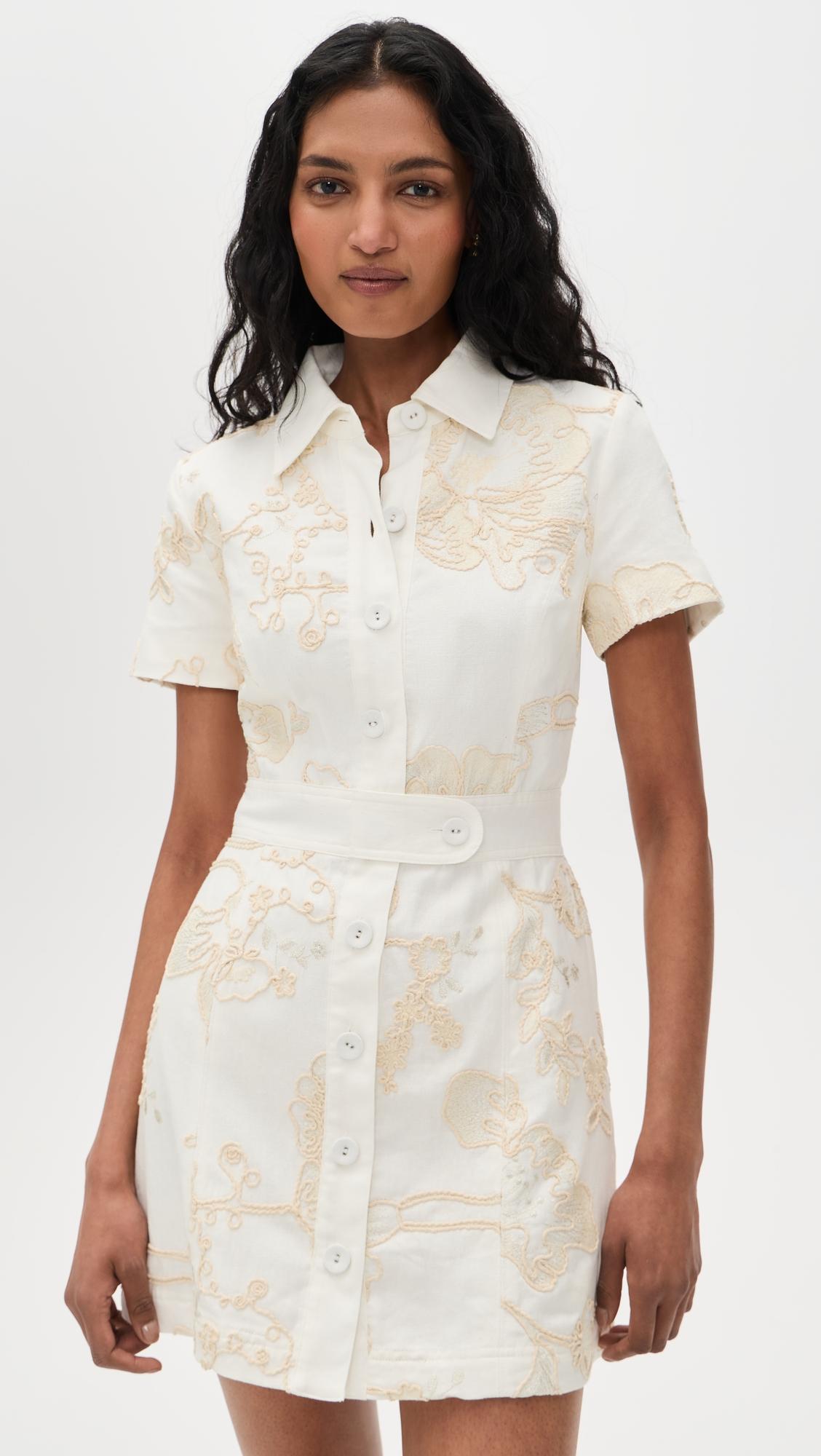 embroidered shannon dress