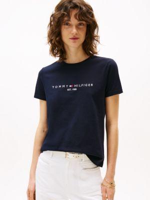 embroidered tommy logo t-shirt
