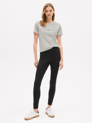 embroidered tommy logo t-shirt