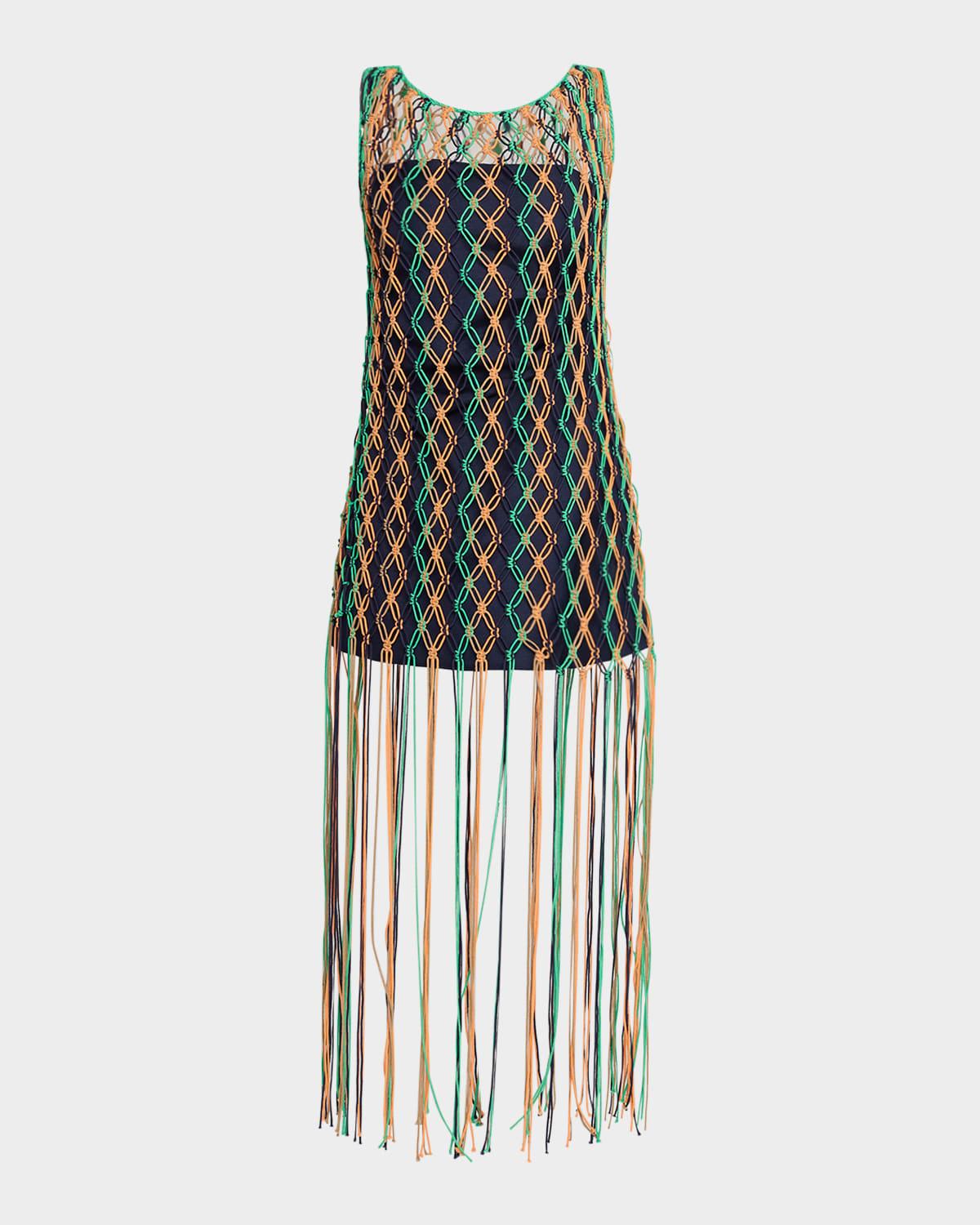 emelia macramé dress