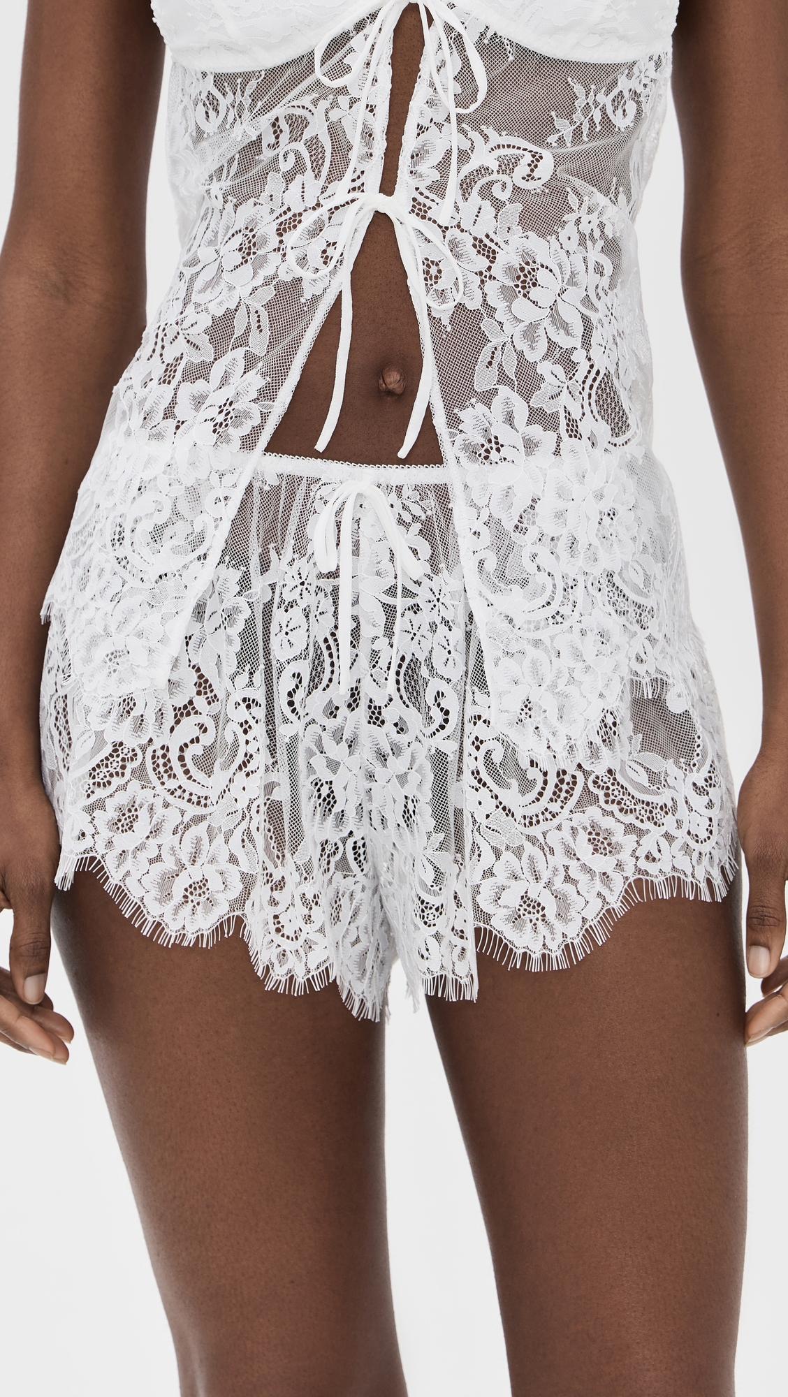 emerson ivory shorts