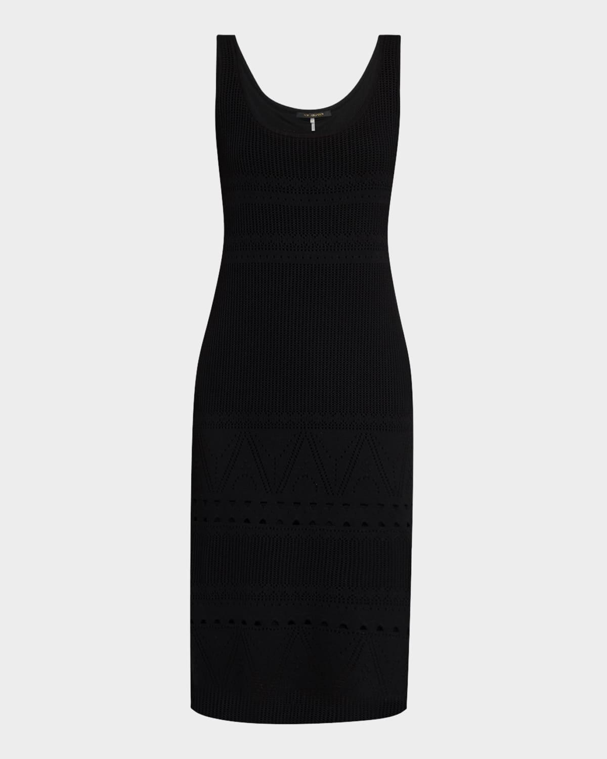 emerson scoop-neck cotton knit dress