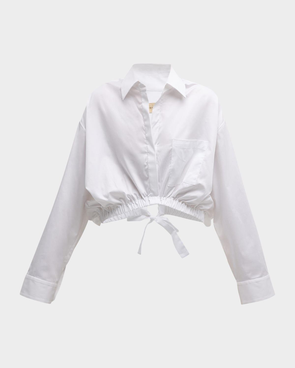 emery cropped blouse