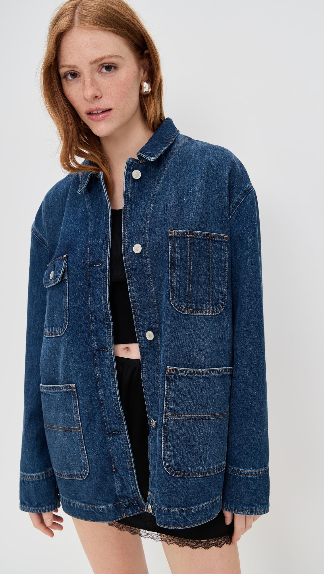 emery denim chore barn jacket