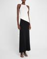 emery sleeveless tie-waist dress