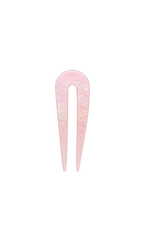 emi jay hair pin in pink.