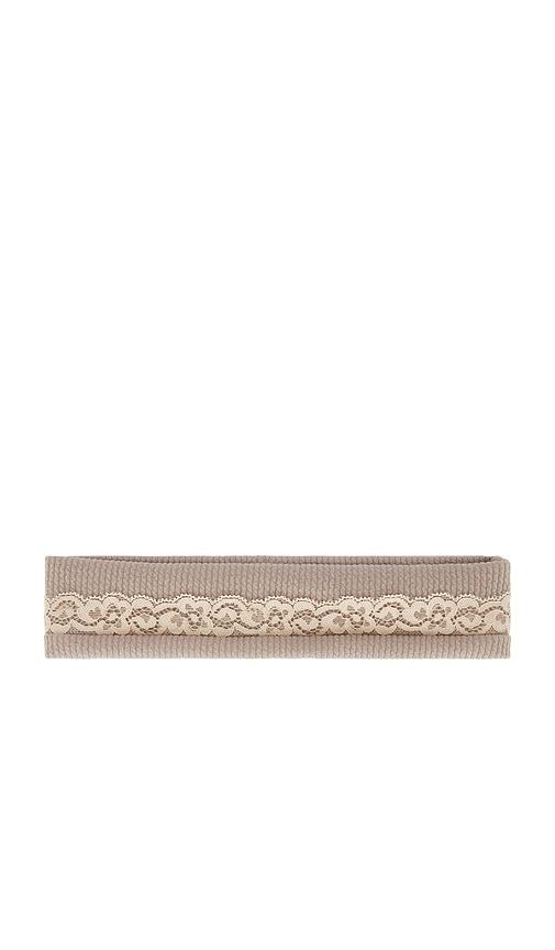 emi jay infinity headband in grey.