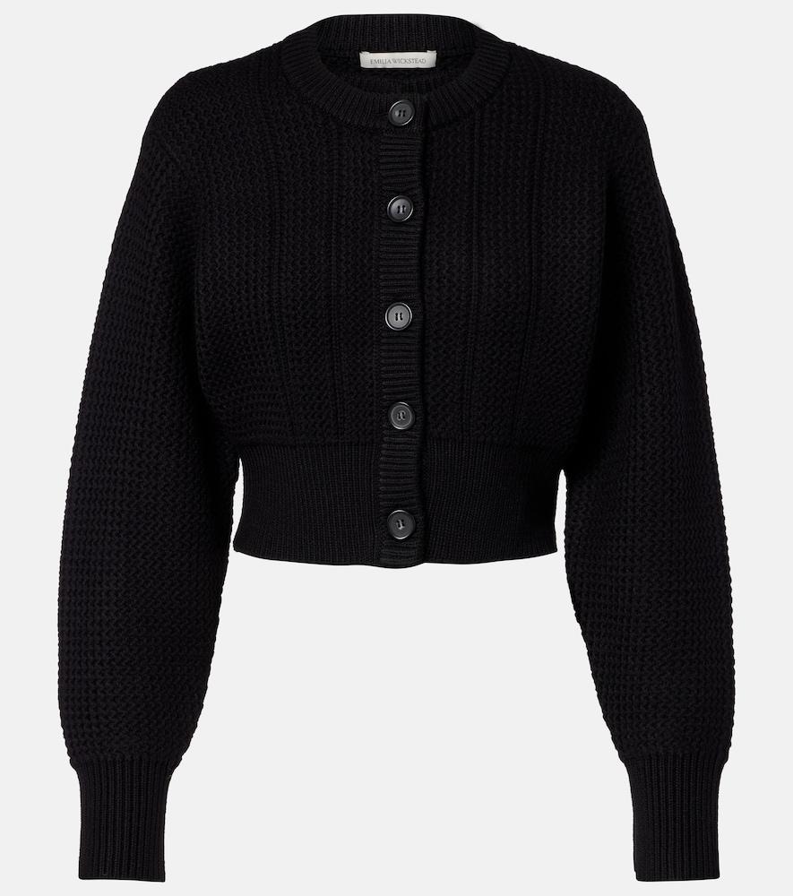 emilia wickstead albert wool cardigan