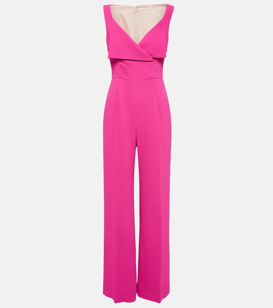 emilia wickstead antica crêpe jumpsuit