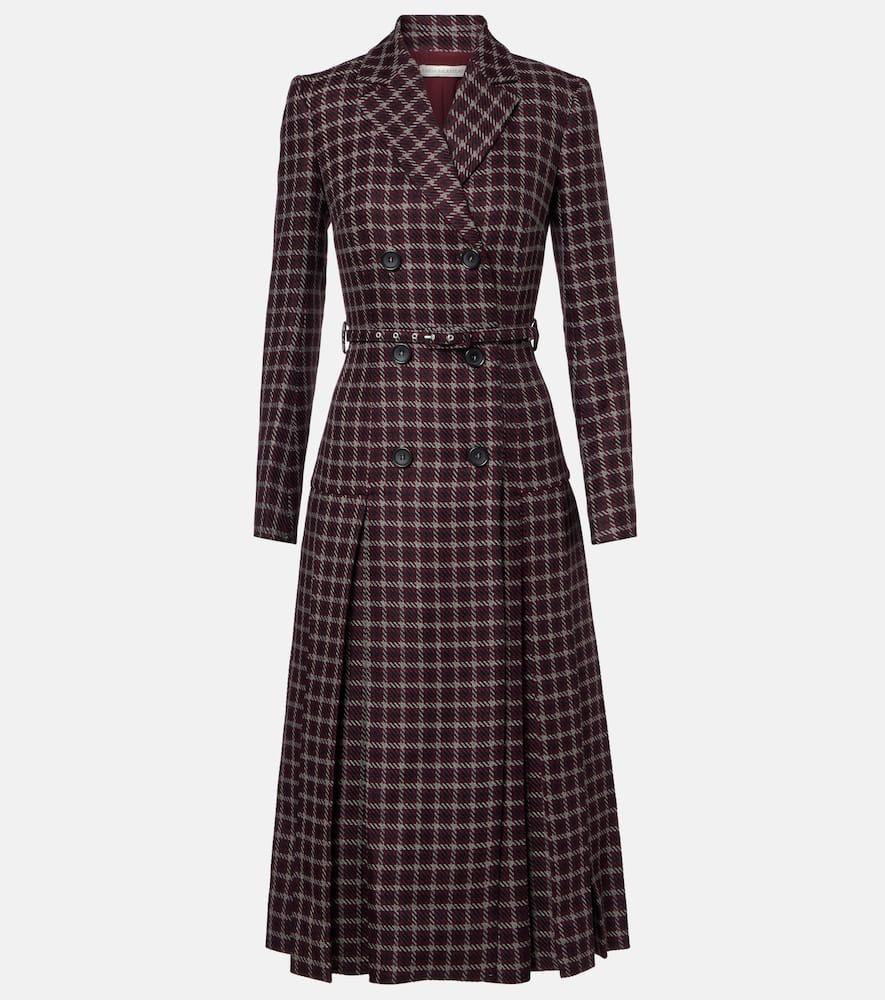 emilia wickstead chaney houndstooth wool