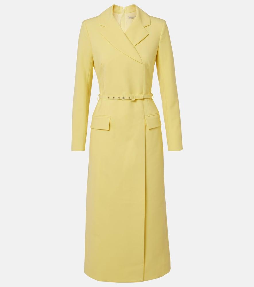 emilia wickstead kalonice crêpe midi dress