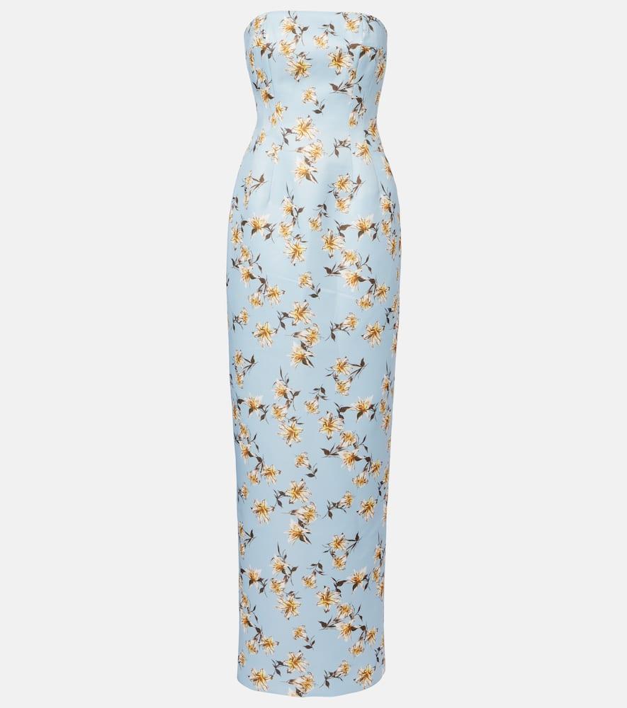 emilia wickstead laelia floral gown