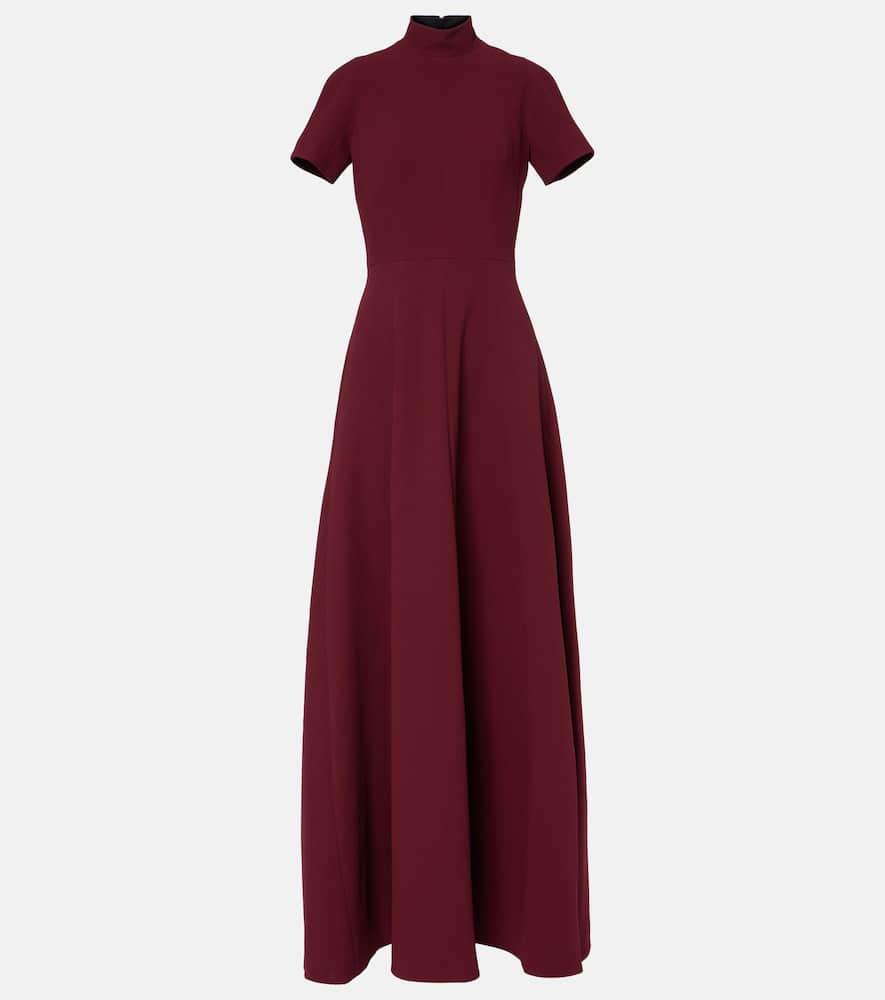 emilia wickstead malinda crêpe gown