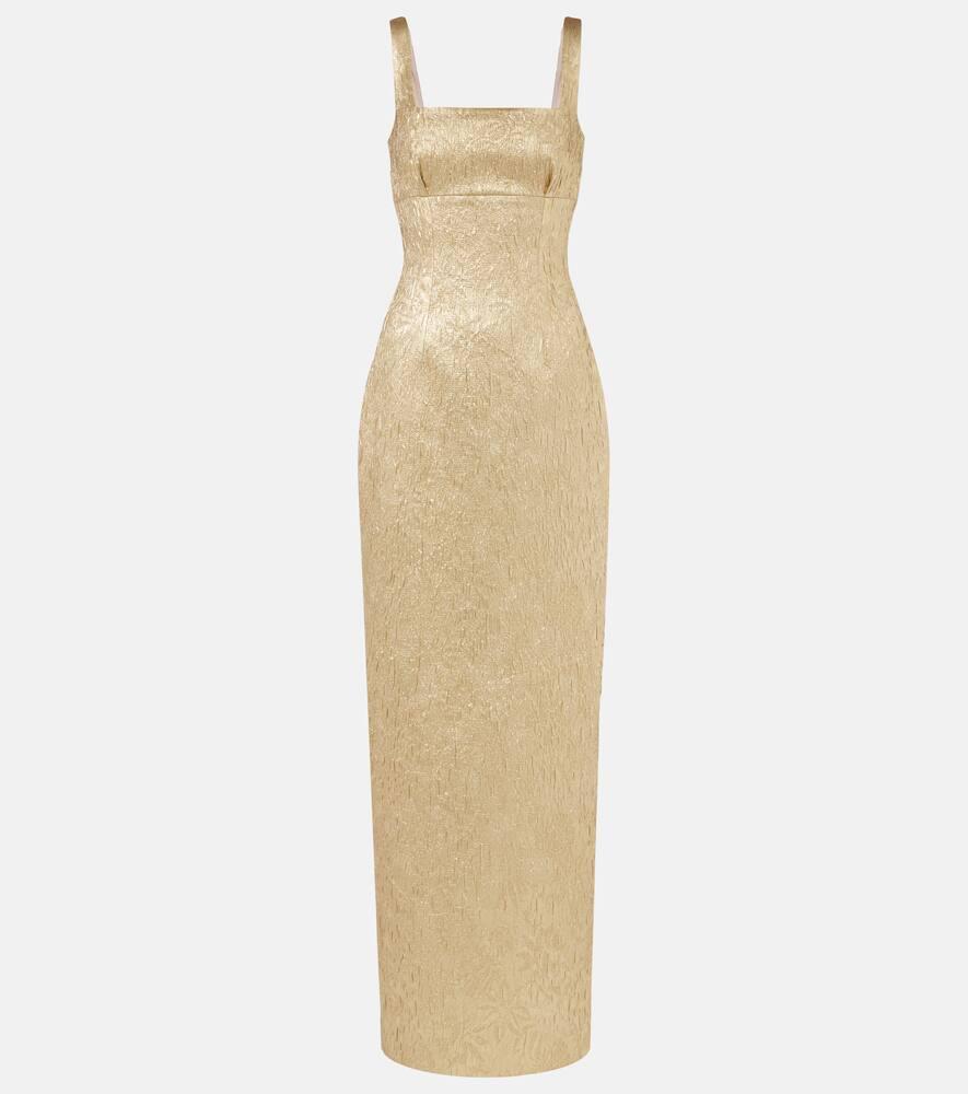 emilia wickstead micheline cloqué gown