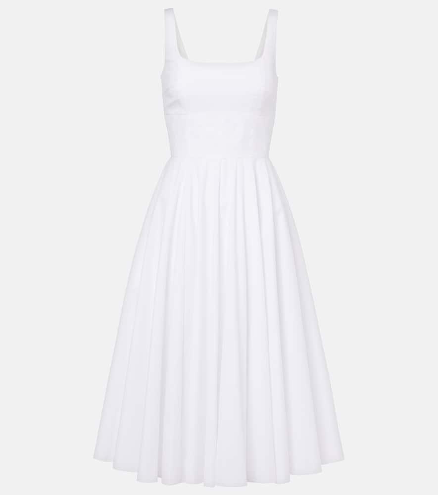 emilia wickstead nikush cotton midi dress