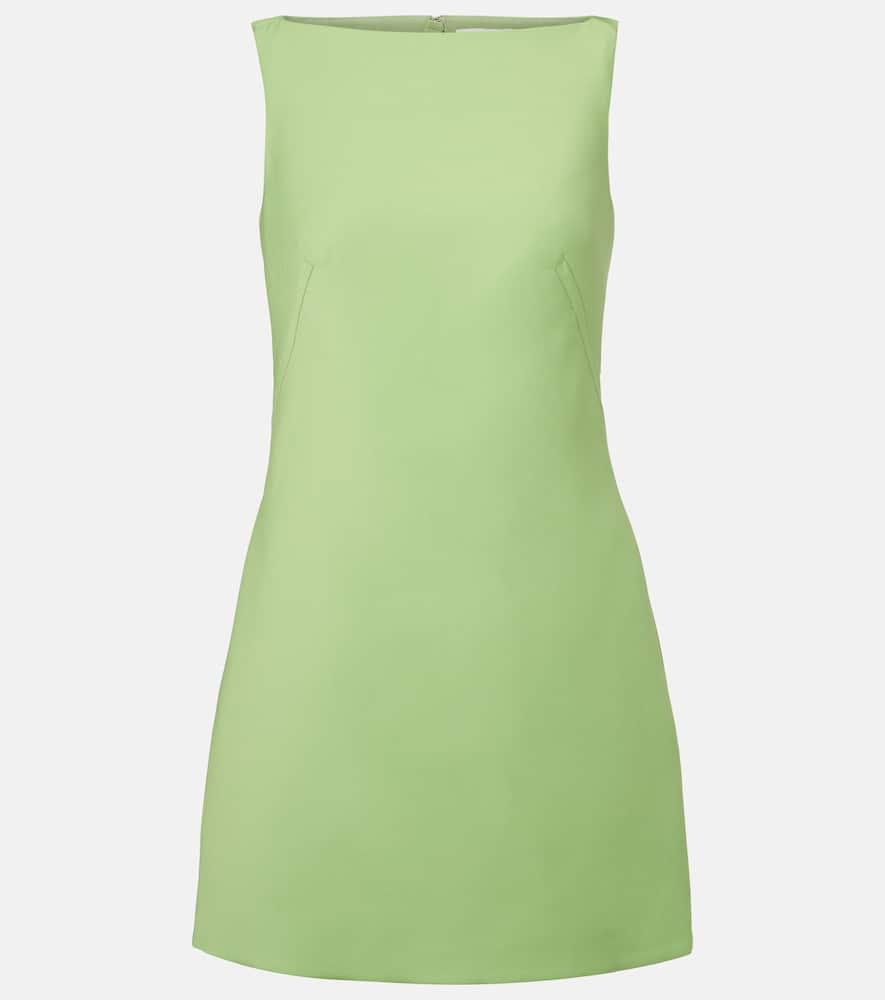 emilia wickstead rifer wool cady minidress