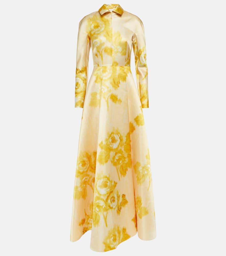 emilia wickstead rue floral gown