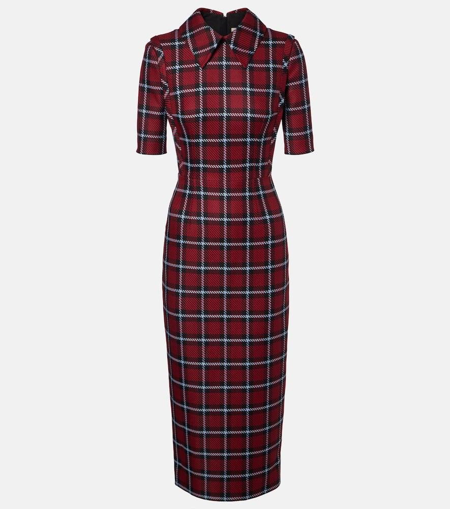 emilia wickstead valletta plaid wool