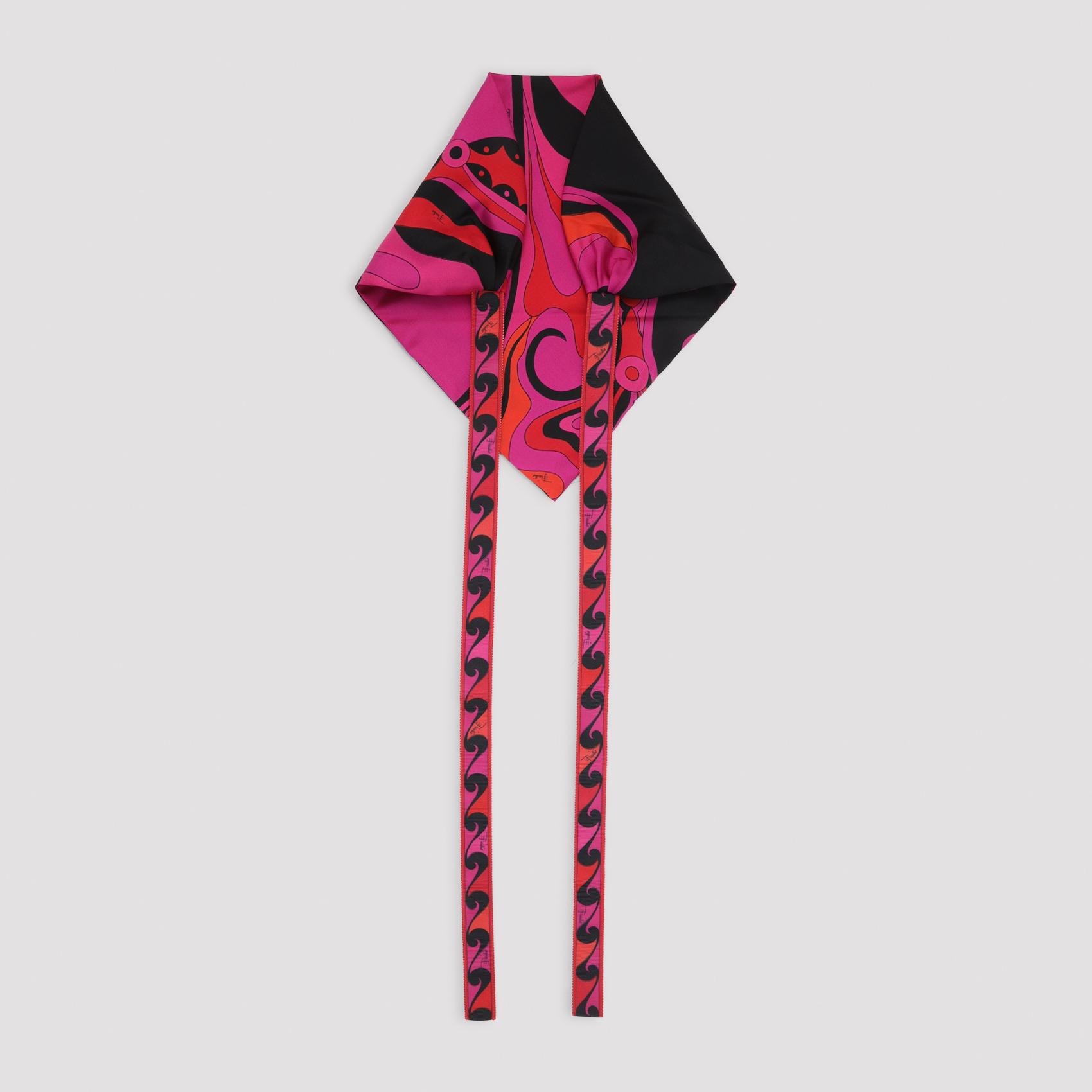 emilio pucci hairband multicolour silk hat - women