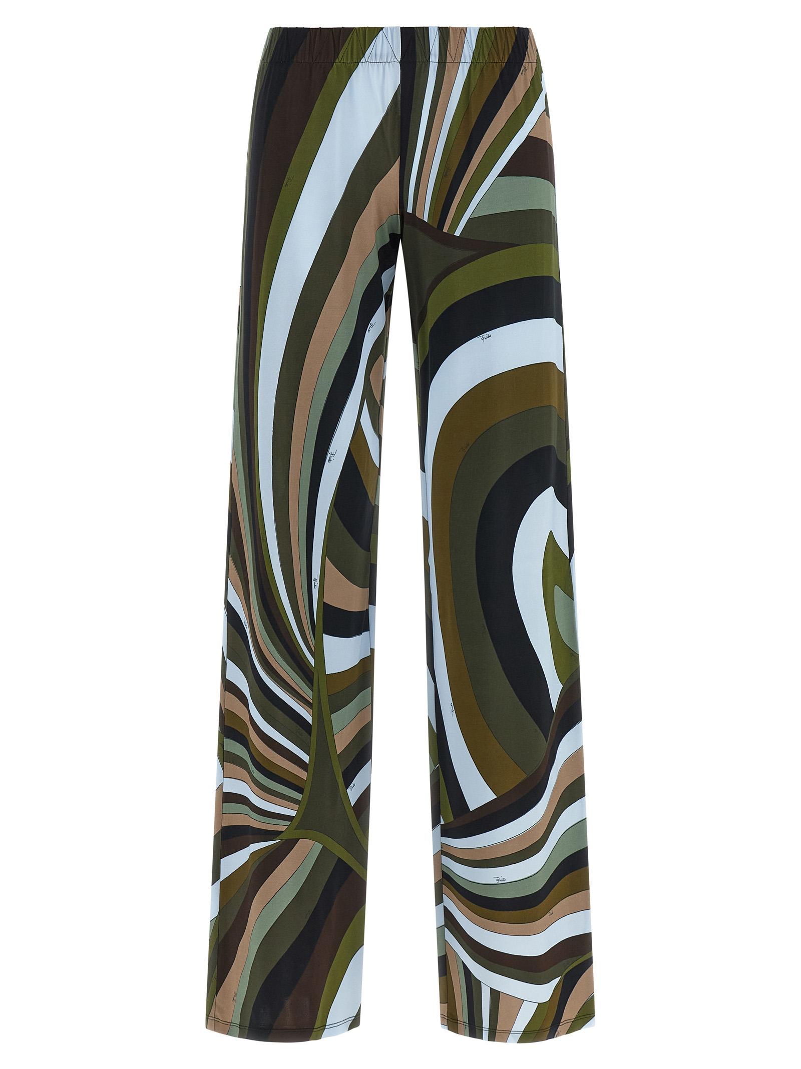emilio pucci iride pants viscose - women