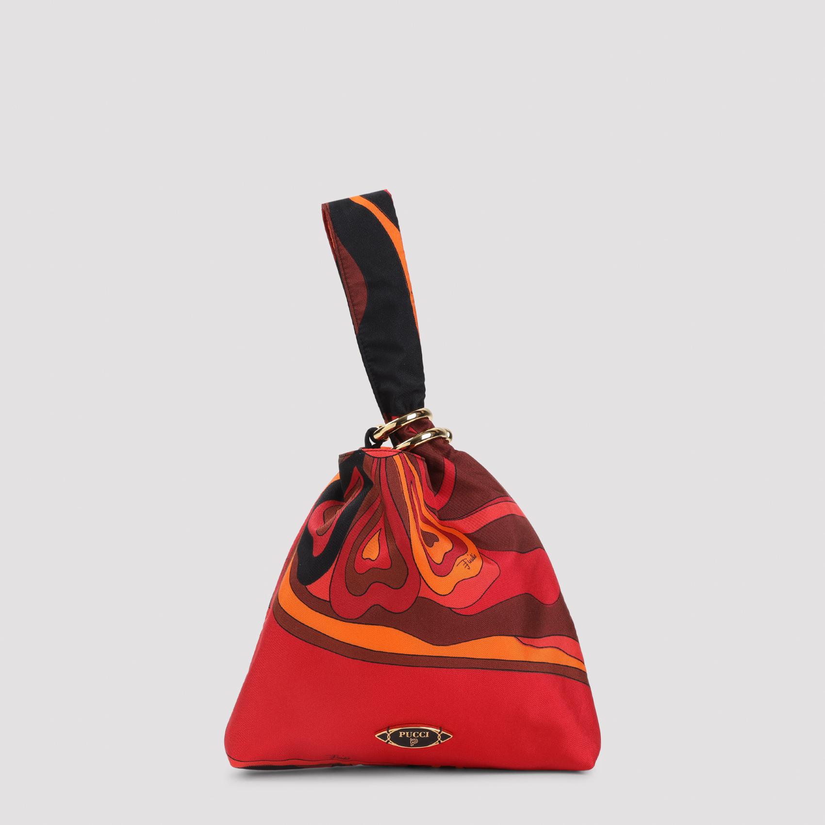 emilio pucci pochette multicolour silk bag - women