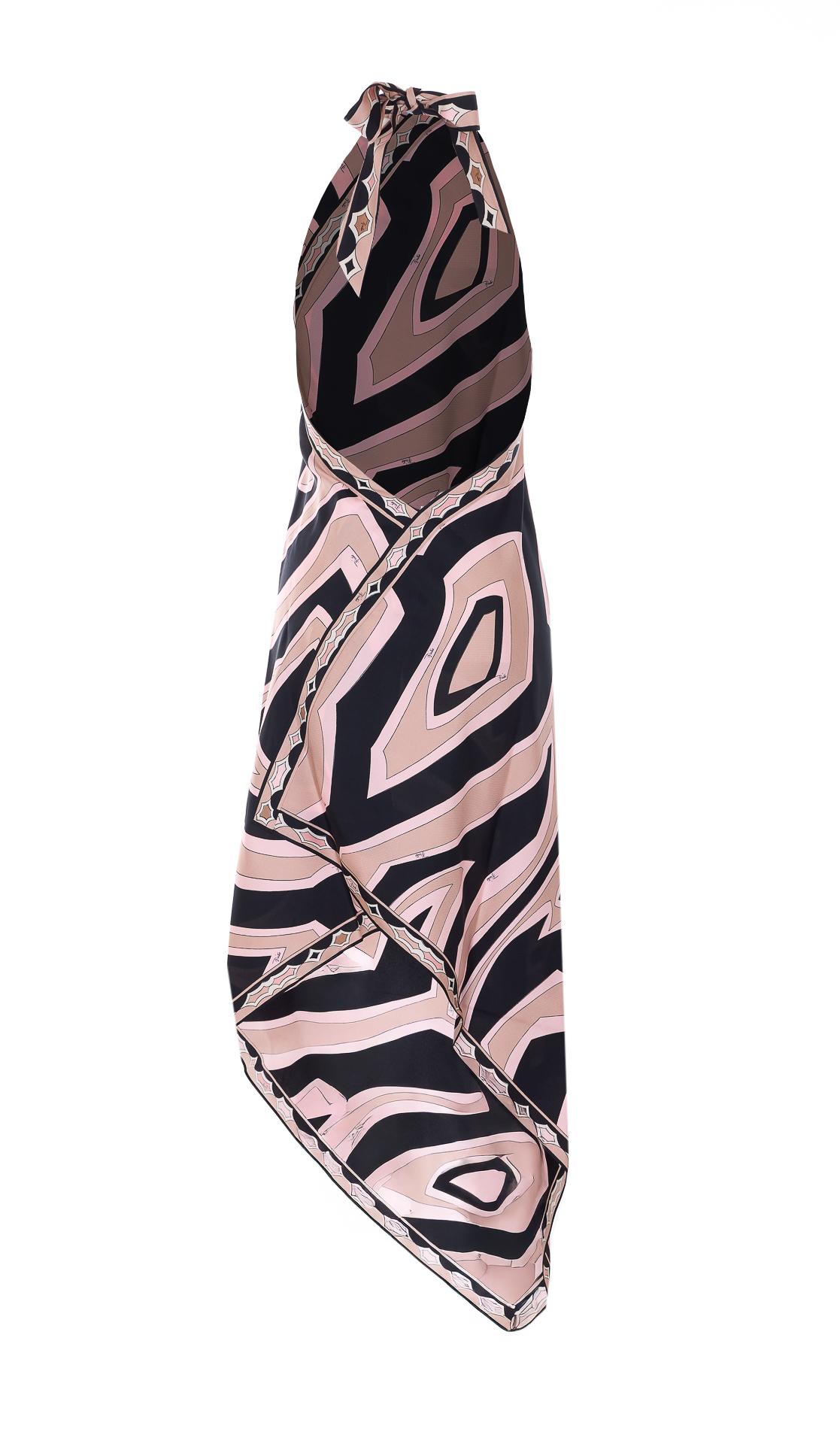 emilio pucci pucci dresses pink silk - women