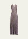 emily starburst beaded gown