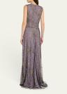 emily starburst beaded gown