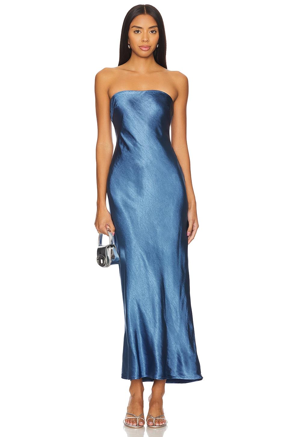 emma strapless maxi dress
