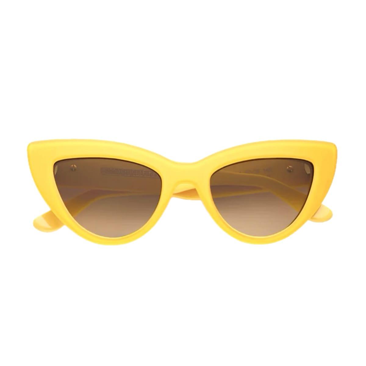 emmanuelle khanh emmanuel kahn cherry 754 glossy soleil/giallo sunglasses