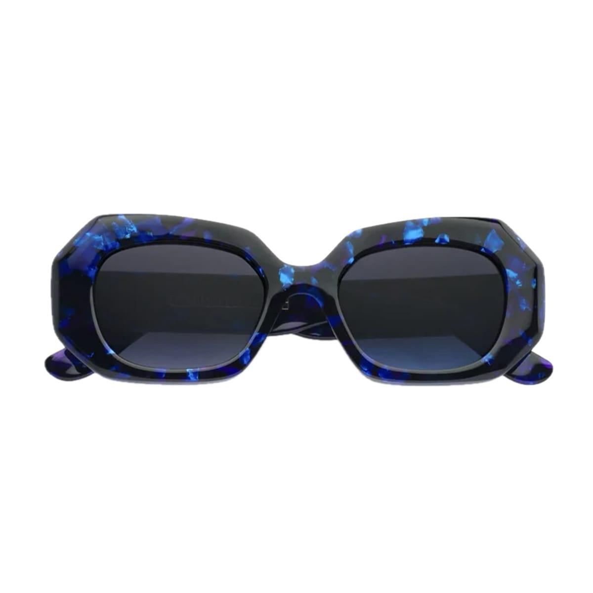 emmanuelle khanh emmanuel kahn dixie 281 ecaille nacre blue sunglasses