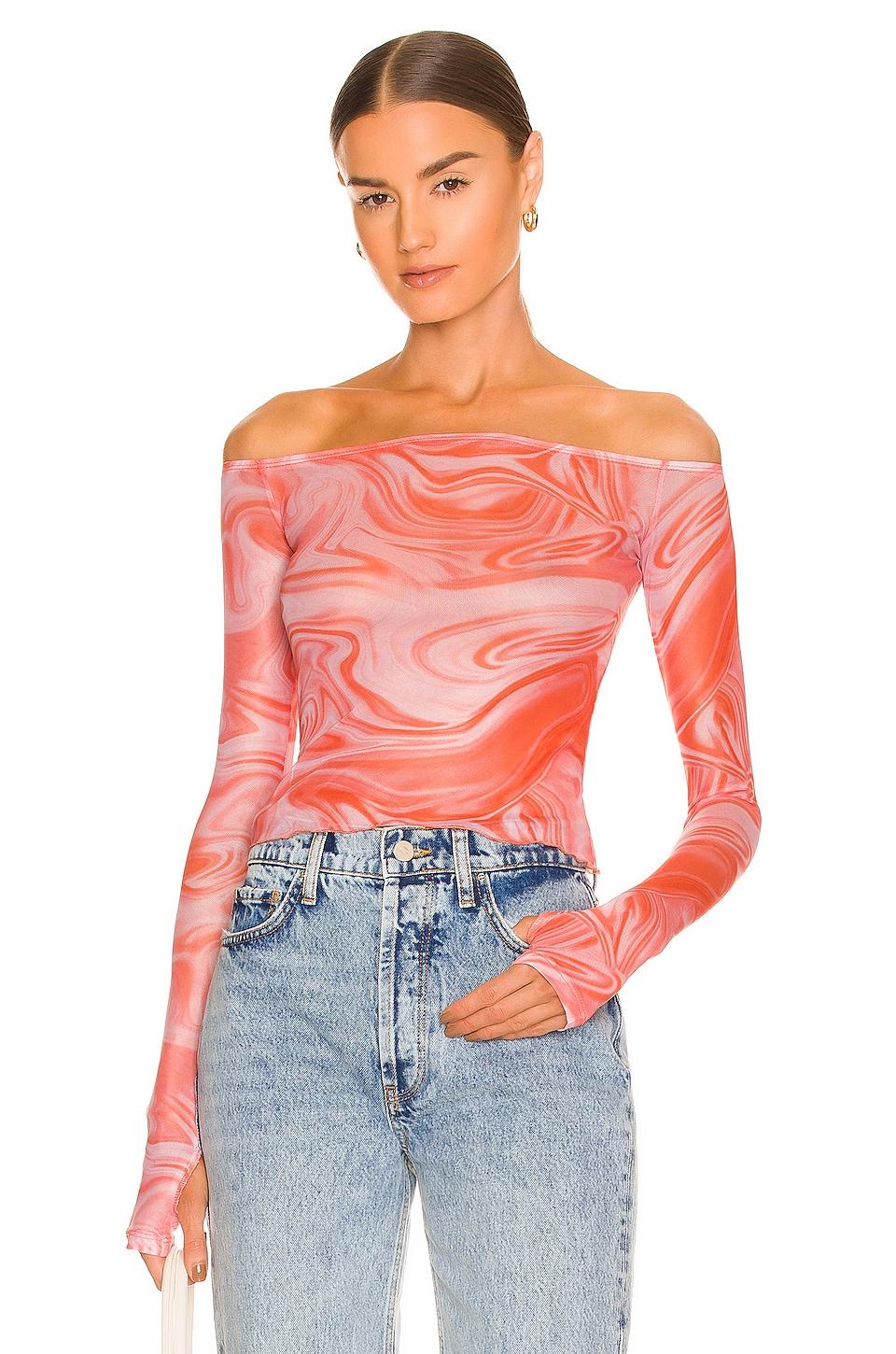 emmie off shoulder top